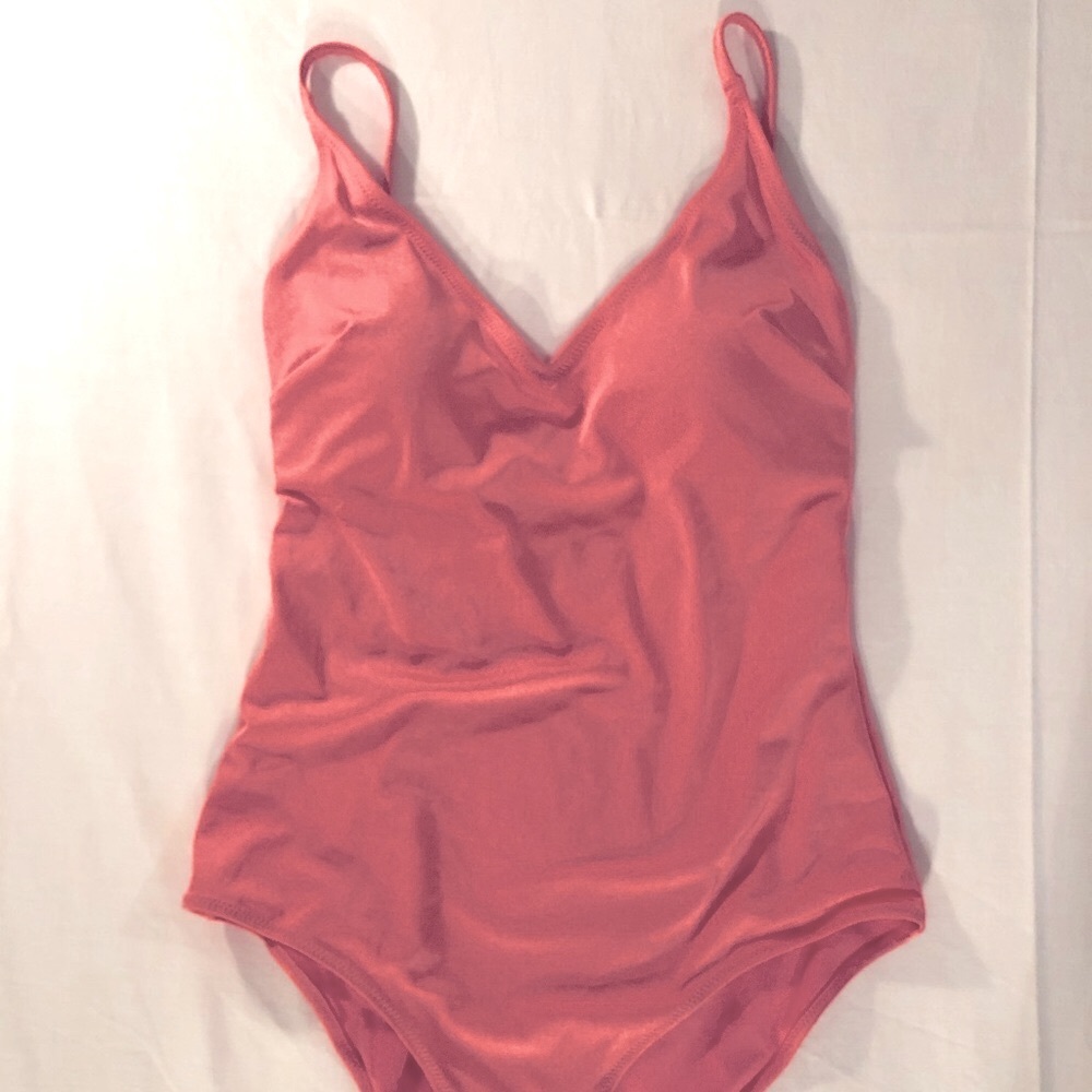 H&M-Coral One Piece Bathing Suit